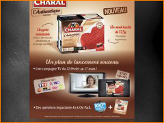 Créations et exécutions d'annonces Charal - faye éric